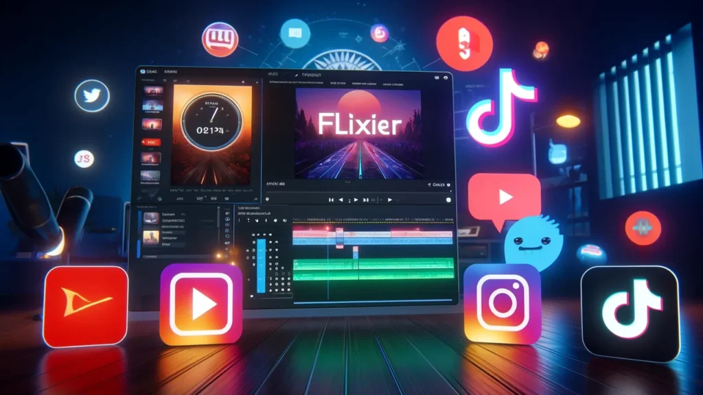 Flixier for Social Media Creators